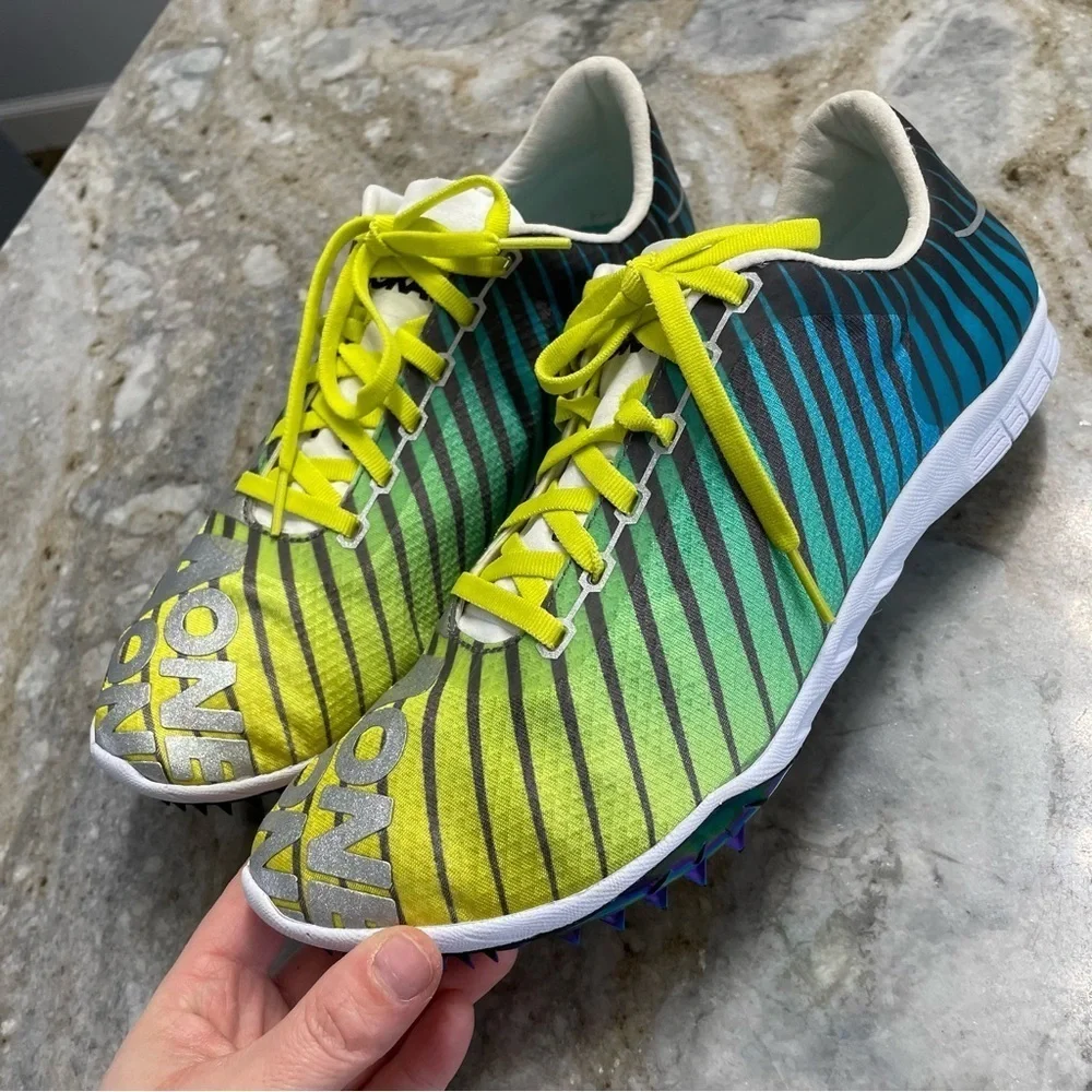 Men's Speed Evo R Hoka One One Competition Track Running Spikes 800-10k Size 10